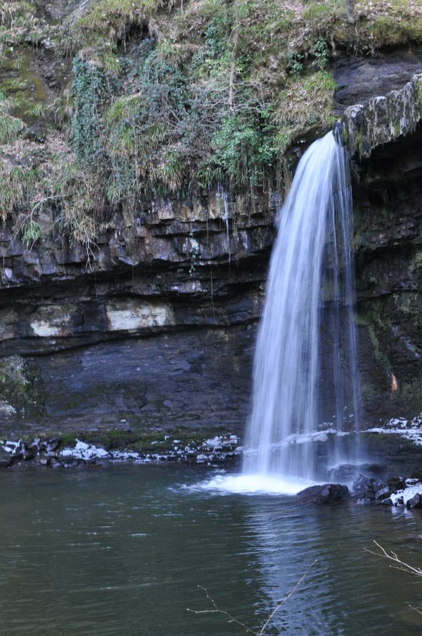 a small big water fall